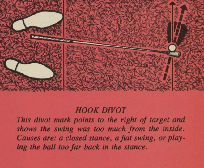 hook divot demonstration